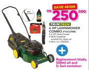 Trimtech 6HP Lawnmower Combo Including Replacement Blade, 500ml Oil & 5Ltr Fuel Container