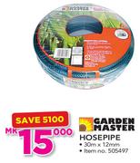Garden Master Hosepipe 30mx12mm