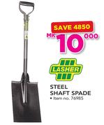 Lasher Steel Shaft Spade