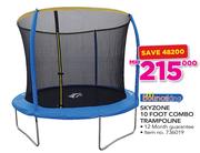 Bounceking Skyzone 10 Foot Combo Trampoline