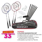 Donnay 4 Player Badminton Set