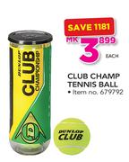 Club Champ Tennis Ball-Each