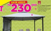 Out & About 3x3m Patio Gazebo