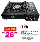 Alva 1 Burner Canister Stove CCR101