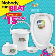 Baby Care 5 Piece Bumper Hamper Set