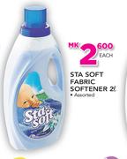 Sta Soft Fabric Softener Assorted-2Ltr