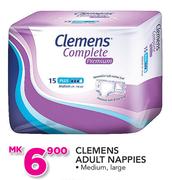 Clemens Adult Nappies Extra Large