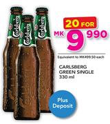 Carlsberg Green Single-20x330ml