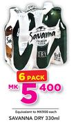 Savanna Dry-6x330ml