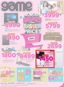 Game Namibia : Windhoek Nobody Beats Our Easter Prices (30 Mar - 12 Apr 2017), page 1