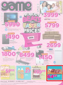 Game Namibia : Windhoek Nobody Beats Our Easter Prices (30 Mar - 12 Apr 2017), page 1