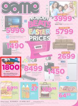 Game Namibia : Windhoek Nobody Beats Our Easter Prices (30 Mar - 12 Apr 2017), page 1