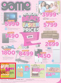 Game Namibia : Windhoek Nobody Beats Our Easter Prices (30 Mar - 12 Apr 2017), page 1