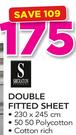 Sheraton Double Fitted Sheet