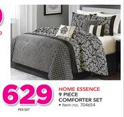 Home Essence 9 Piece Comforter Set-Per Set