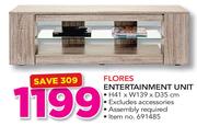 Flores Entertainment Unit H41 x W139 x D35cm