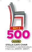 Addis Stella Cafe Chair-For 2