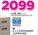 Toolroom 6 x 3 Stationery Cupboard 
