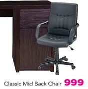Classic Mid Back Chair
