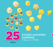 Studex Assorted Earrings-Per Set