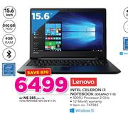 Lenovo Intel Celeron i3 Notebook IDEAPAD 110