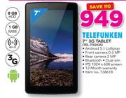 Telefunken 7" 3G Tablet TEL-73GIQS
