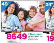 Hisense 49" FHD Smart LED TV 49K3110PW