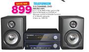 Telefunken 2.0 Channel DVD Micro Hifi 