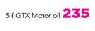 Castrol 5Ltr GTX Motor Oil 