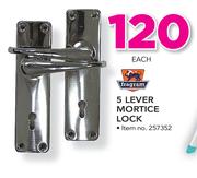 Fragram 5 Lever Mortice Lock-Each