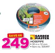Garden Master Hosepipe-30m x 12mm