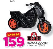 Big Jim Black Scooter