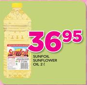 Sunfoil Sunflower Oil-2Ltr