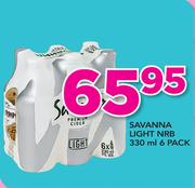 Savanna Light NRB-6x330ml