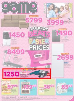 Game Namibia : Oshakati Nobody Beats Our Easter Prices (30 Mar - 12 Apr 2017), page 1