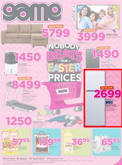 Game Namibia : Oshakati Nobody Beats Our Easter Prices (30 Mar - 12 Apr 2017), page 1
