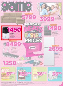 Game Namibia : Oshakati Nobody Beats Our Easter Prices (30 Mar - 12 Apr 2017), page 1