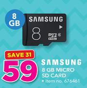 Samsung 8GB Micro SD Card