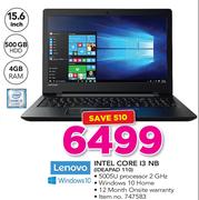 Lenovo 15.6" Intel Core i3 NB IDEAPAD 110