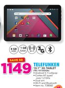 Telefunken 10.1" 3G Tablet TEL-1013GIQA
