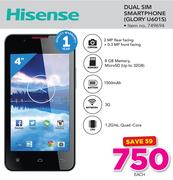 Hisense Dual Sim Smartphone GLORY U601S