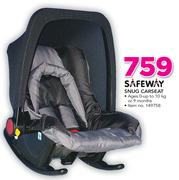 Safeway Snug Carseat For Age 0-Up To 10Kg