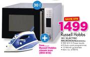 Russell Hobbs 30Ltr Electric Microwave Oven RHEM30L With Free Russell Hobbs Steam Iron
