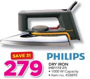 Philips Dry Iron HD1172 27