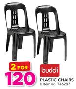 Buddi Plastic Chairs-For 2