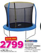 Bounceking Skyzone 8 Foot Combo Trampoline