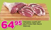 Frozen Hartlife Mutton Per Pack-Per Kg