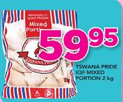 Tswana Pride IQF Mixed Portion-2Kg