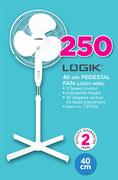 Logik 40cm Pedestal Fan LDS01-40BS
