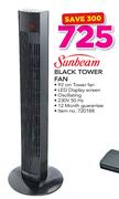 Sunbeam Black Tower Fan